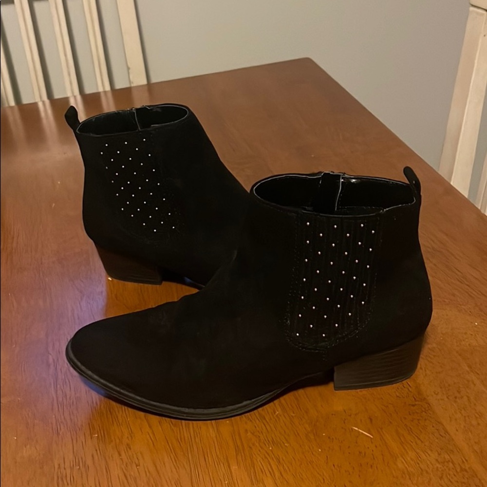 Lauren Conrad Black Booties